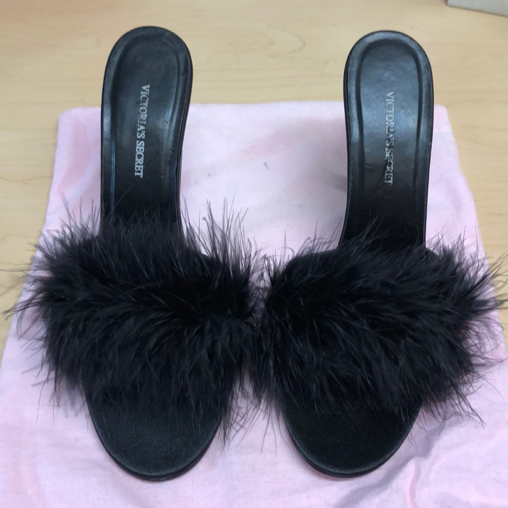 Victoria’s Secret feather heels